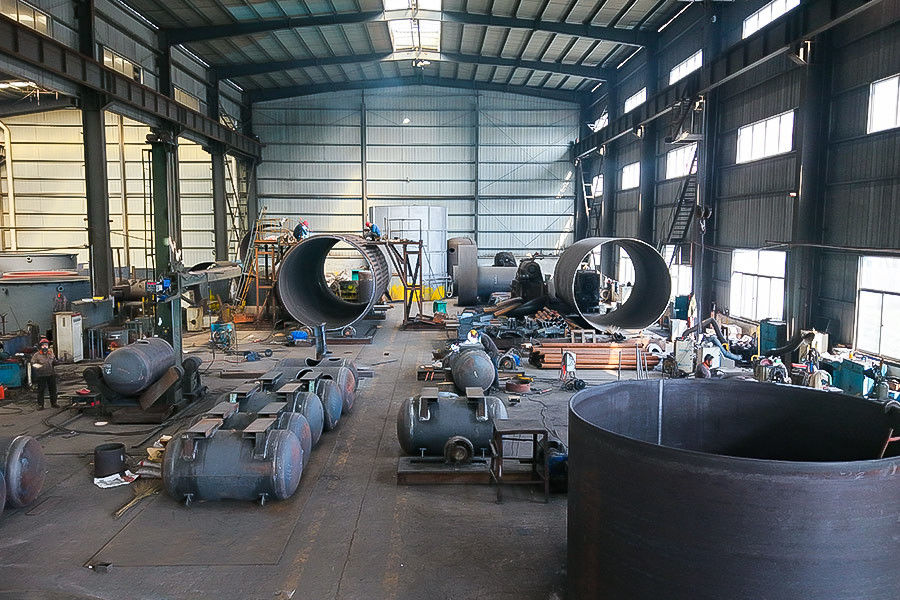 Shandong Lushen Machinery Manufacturing Co., Ltd. linha de produção do fabricante