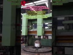 Estamos especializados na produção de tornos verticais há muitos anos