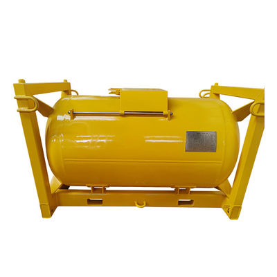 Tanque de pressão de aço inoxidável resistente à corrosão para transporte e exportação de produtos químicos perigosos UN T21 CG1.1S