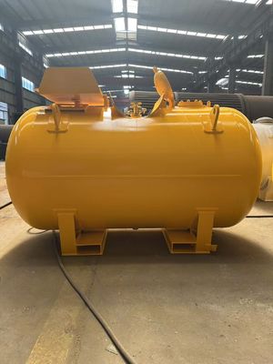 Instrução T21 das Nações Unidas para tanques de pressão horizontais portáteis com M.A.W.P. 6 Bar And Shell Design Code GB/T150