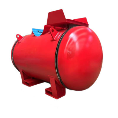 Tanque de armazenamento de pressão química de 6 bar para temperatura de projeto de -40- 70 C e volume de 1600L